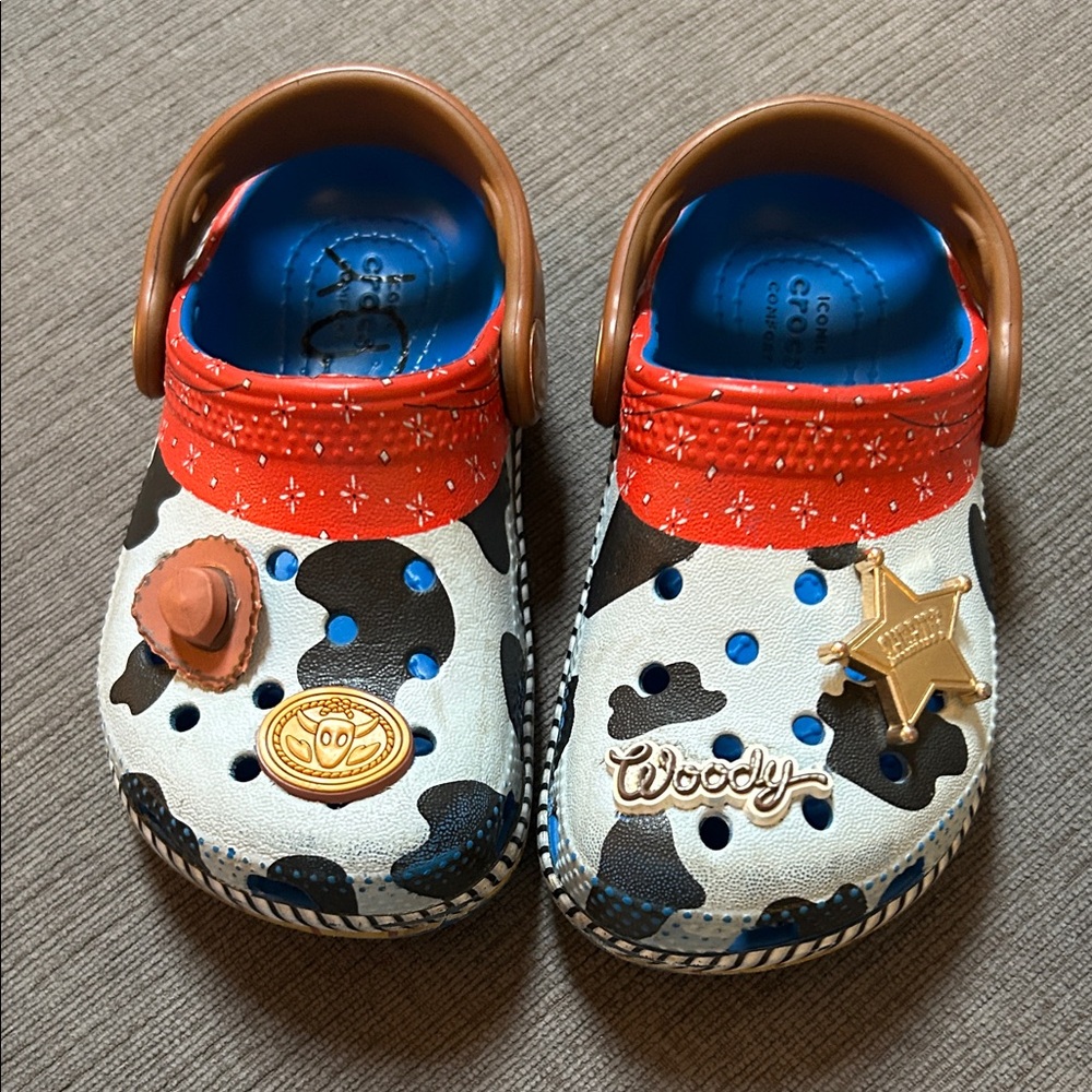 Crocs Kids' Woody Cowboy Clogs Size 7c